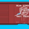 87-0480 - SSW / Cotton Belt “Blue Streak” 40′ DD Boxcar