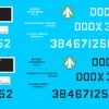 87-0512 - Dept. of Defense (DODX) 54′ Flatcars - Image 2
