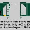 F-441 - Maine Central 1000 Series Ballast Hoppers - Image 2