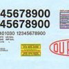 TC-3 - Dupont (TILX) 20K Gal Tank for Non-Flammable Compressed Gas White & Blue carbody (2 Sheets) - Image 4