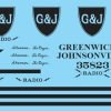 L-258 - Greenwich & Johnsonville RS-3 & Caboose - Image 2