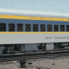 P-113 - Delaware & Hudson Yellow, Blue & Gray Passenger Cars