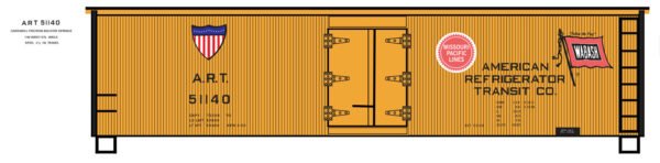 87-0347 - American Refrigerator Transit 40' Reefers