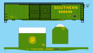 87-0348 - Southern Railway "Best Friend of Charleston" Transporter 2 car set