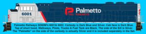 L-392 - Palmetto Railways SD60M