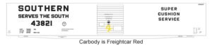 87-0118 - Southern Ry. - 60' XML 70T Boxcars